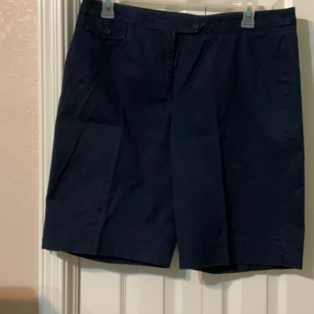 Jones New York Navy Blue Shorts